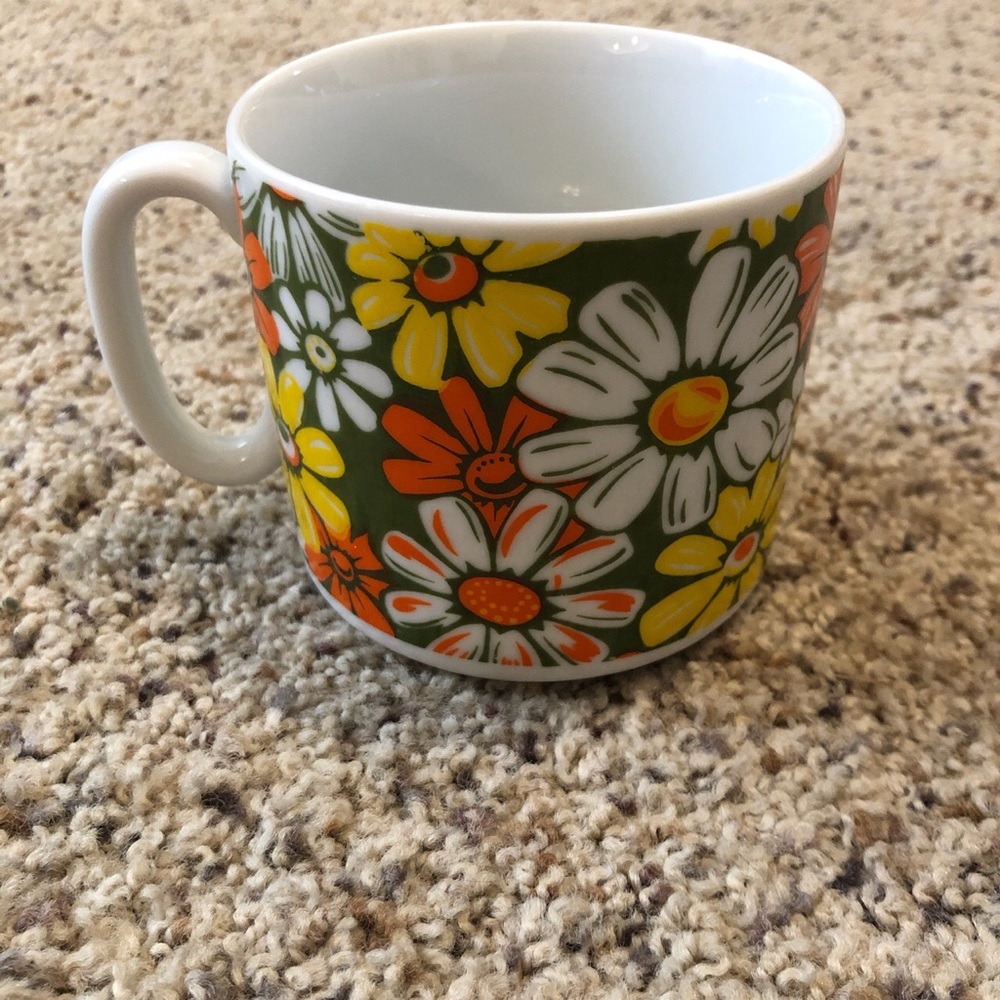 Vintage hippie mug